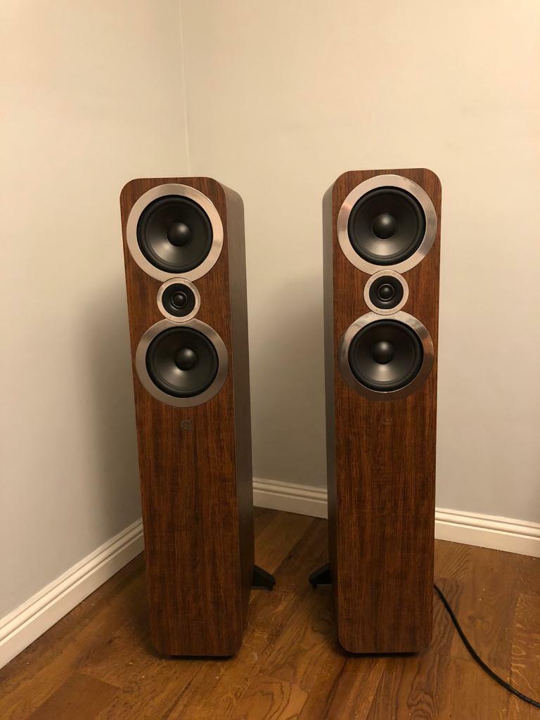 q acoustics 3050i walnut